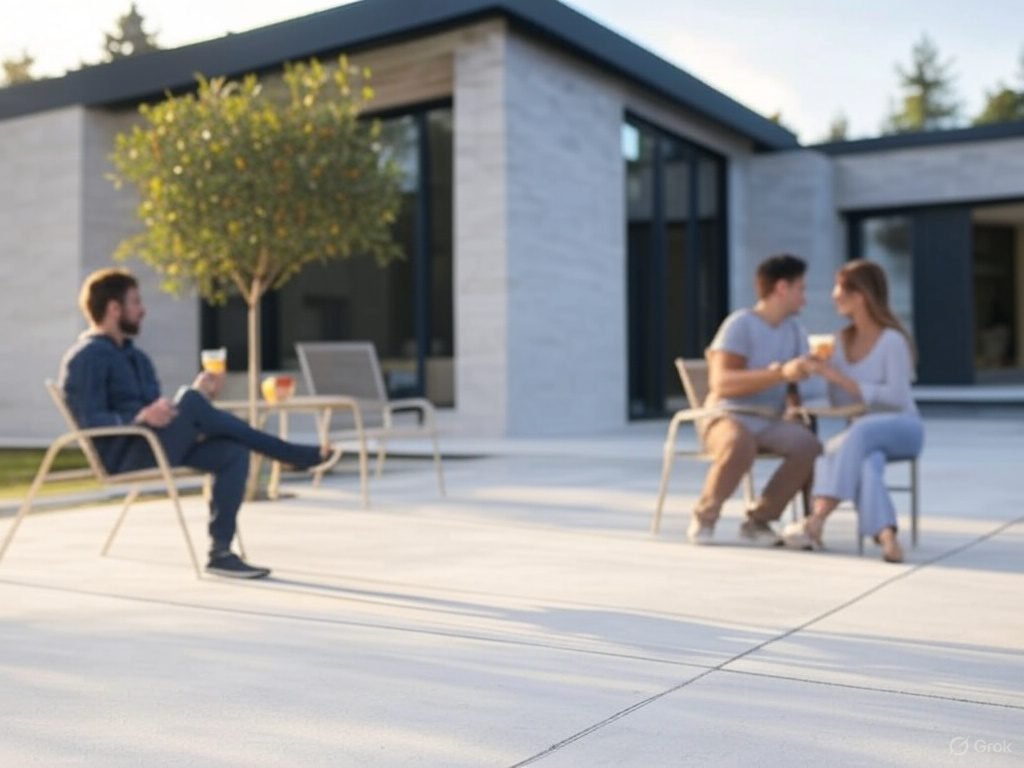 Faire une Terrasse en Béton Contre sa Maison : Guide Étape par Étape